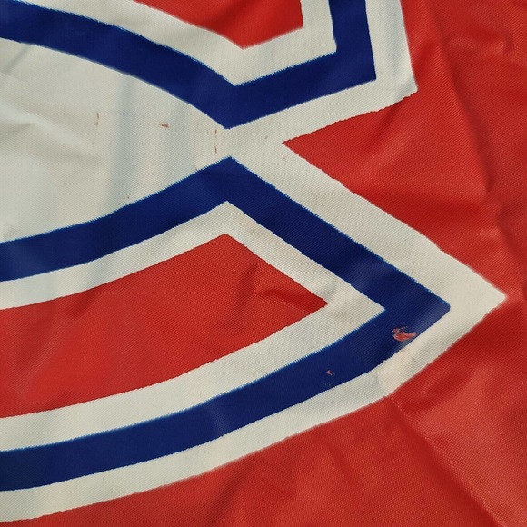 Vintage Montreal Canadiens Pullover Rain Coat Poncho NHL Hockey Logos Red - Picture 5 of 7